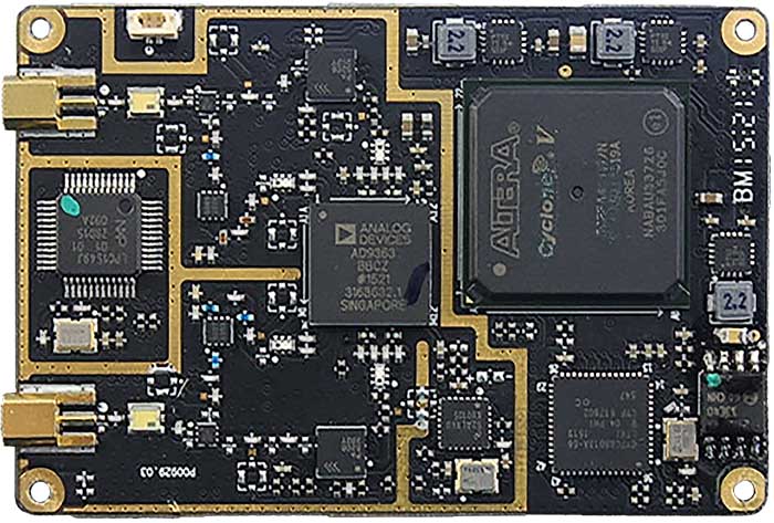 IG810 Air OFDM Transceiver board v3 A top