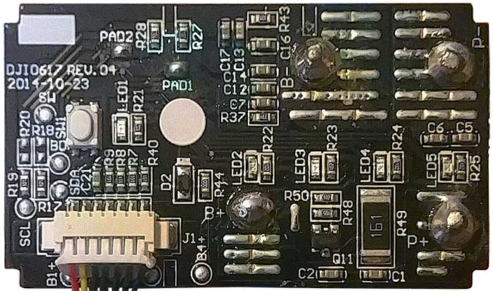 P3 Battery Intelligent board v4 B top