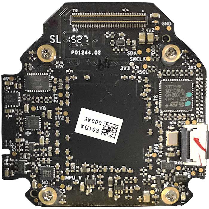 WM610 X5 Camera Sensor board v2 A bottom